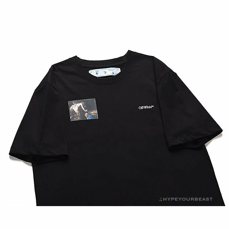 OFF-WHITE New Limited Religious Tee Shirt ‘BLACK’