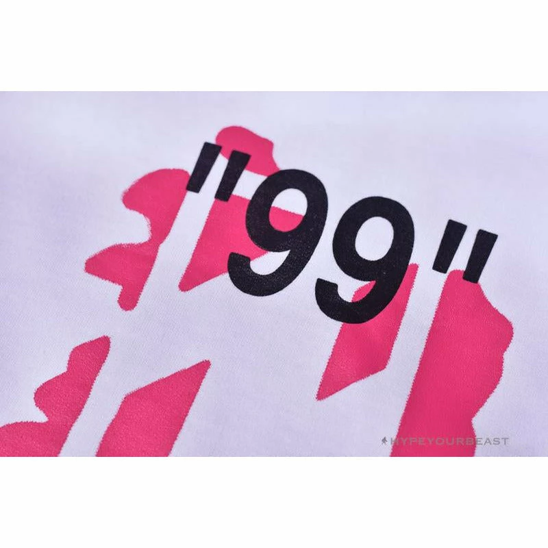 OFF-WHITE 99 X Pink Arrow Shorts ‘WHITE’ Pants