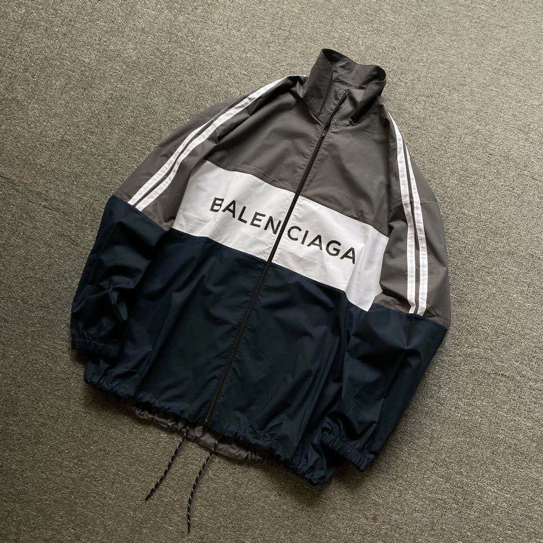 BCG Jacket Grey Blue Hoodies & Jackets