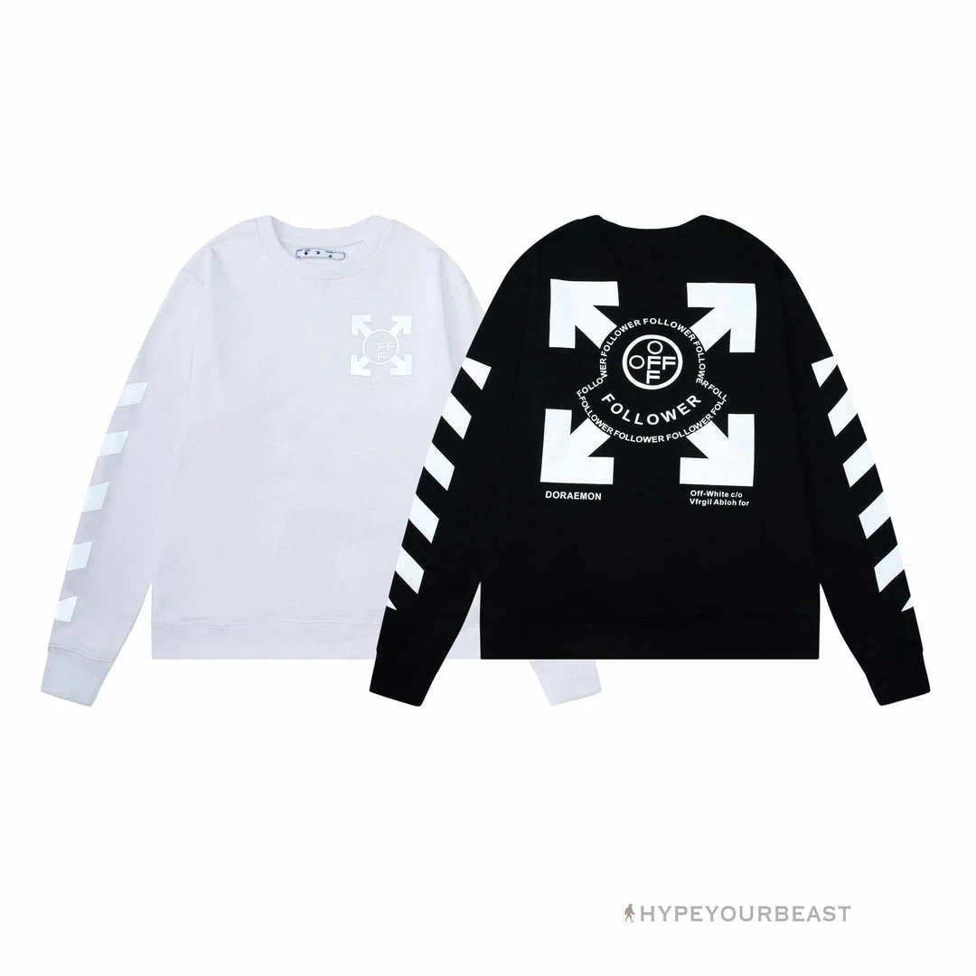 HypeYourBeast Off White Shirt Follower – White