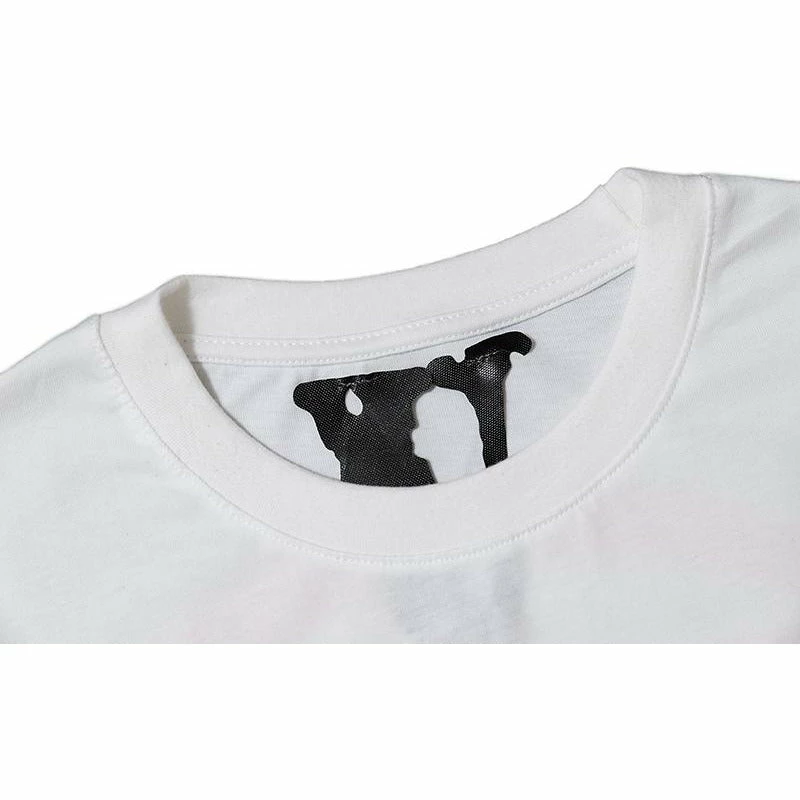 HypeYourBeast T-Shirts Vlone Orange And White Tee Shirt