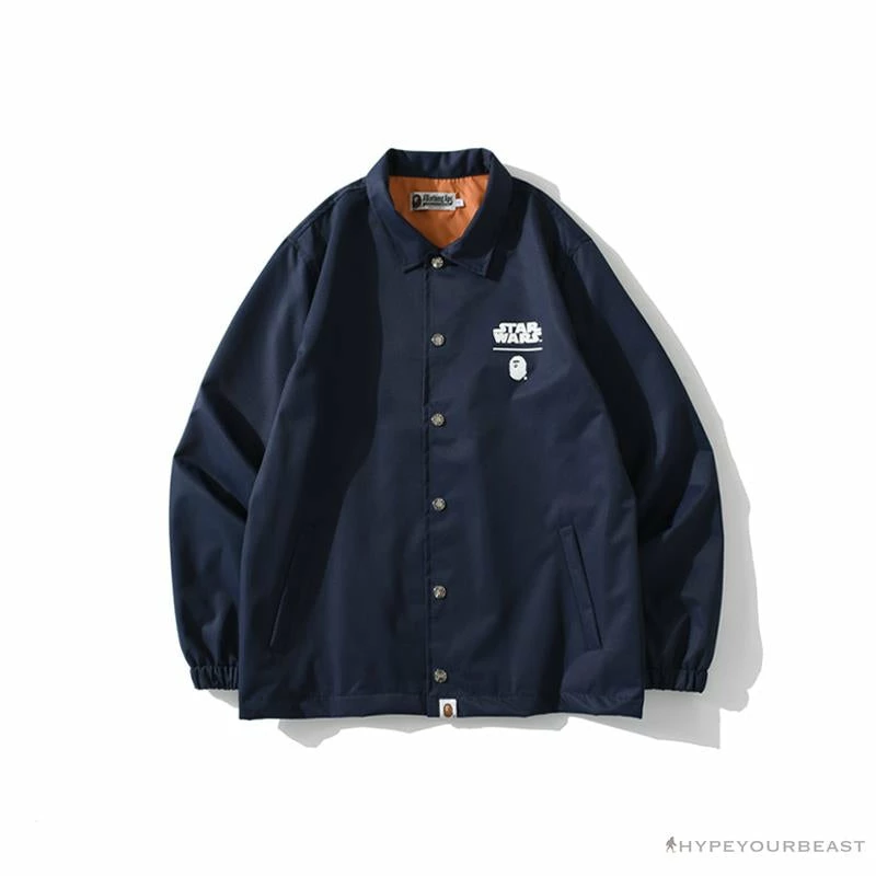 BAPE X Star Wars Collaboration Windbreaker Jacket ‘BLUE’