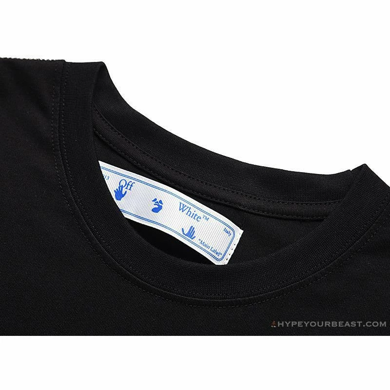 T-Shirts OFF-WHITE Classic Animated Tom And Jerry Arrow Tee Shirt ‘BLACK’