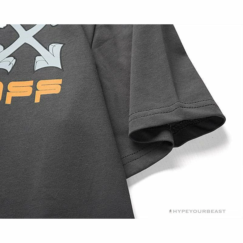 OFF-WHITE Jerry Move Faster Tee Shirt ‘GREY’