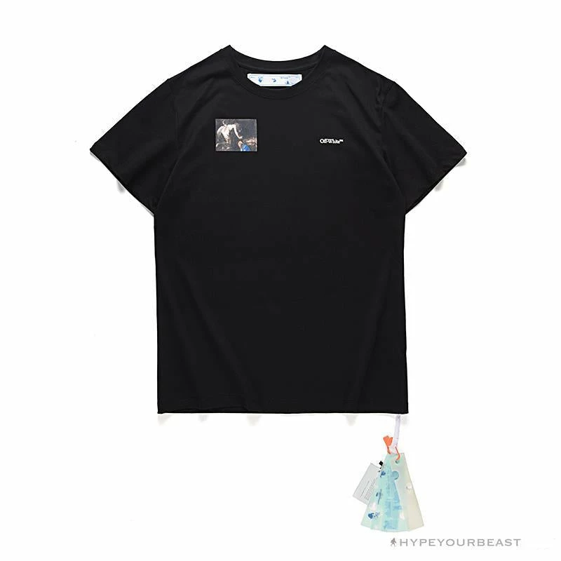 OFF-WHITE New Limited Religious Tee Shirt ‘BLACK’