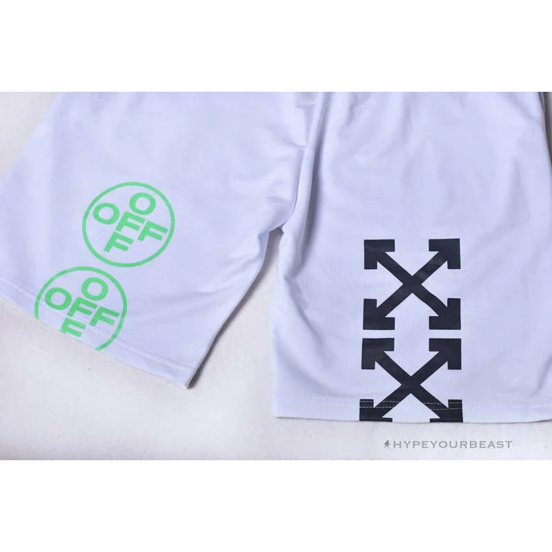 OFF-WHITE Golden Ratio Shorts ‘WHITE’