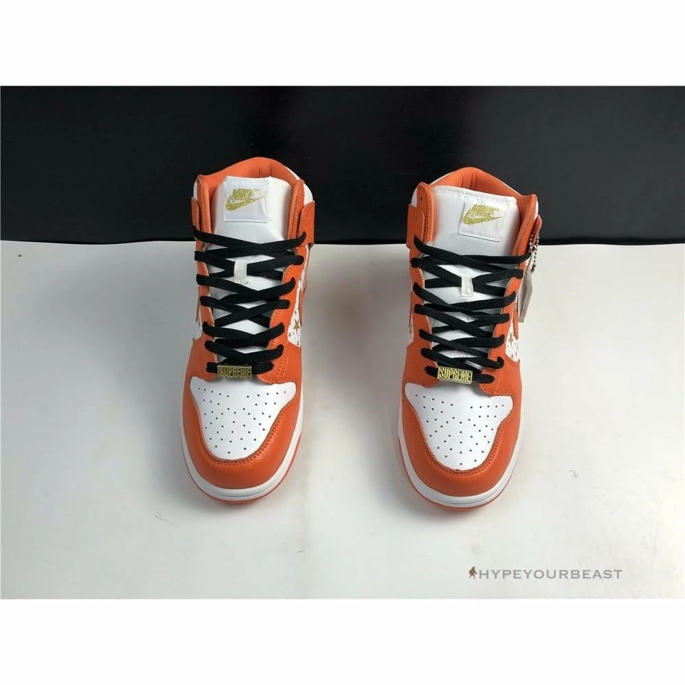 nike sb dunk high S*p*e orange blaze