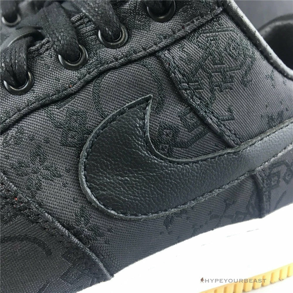 Nike Air Force 1 X Clot “Black Silk”
