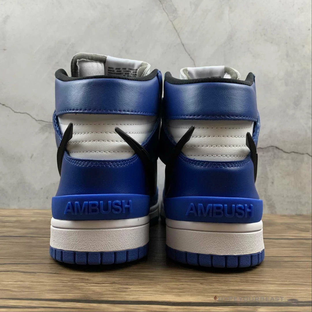 HypeYourBeast AMBUSH X Nike Dunk High ‘Deep Royal’