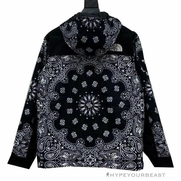 hypeyourbeast S*p*e x t*f bandana jacket black hoodies & jackets
