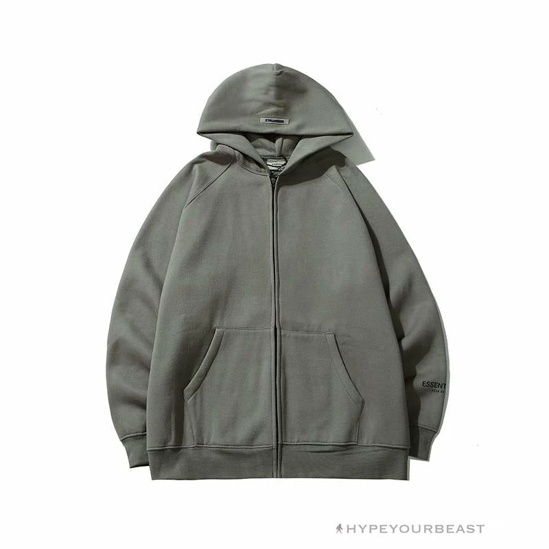 HypeYourBeast FOG Hoodie “ESSENTIALS’ Charcoal Hoodies & Jackets