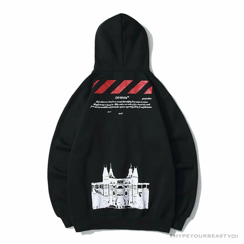 Hoodies & Jackets OFF-WHITE CO VIRGIL ABLO Netherlands Museum Hoodie ‘BLACK’