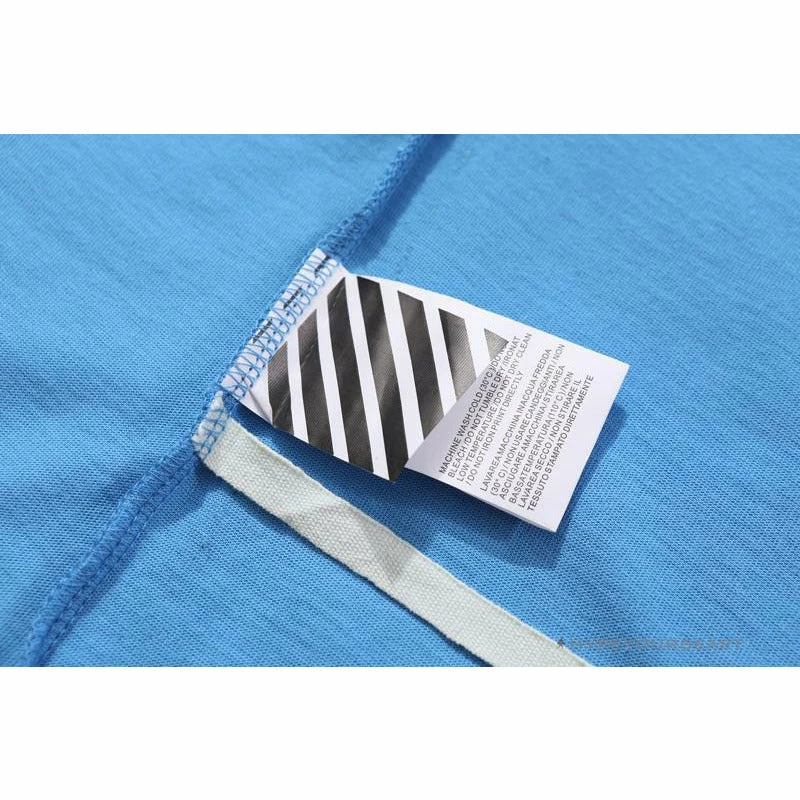 OFF-WHITE Jerry Move Faster Tee Shirt ‘BLUE’