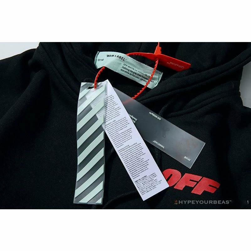 Hoodies & Jackets OFF-WHITE CO VIRGIL ABLO Netherlands Museum Hoodie ‘BLACK’
