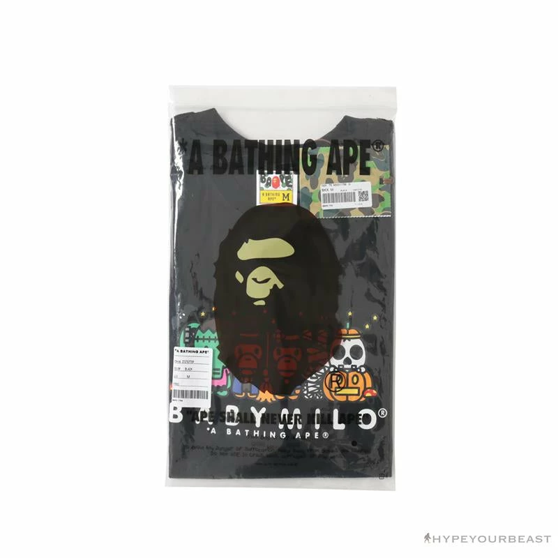 BAPE Baby Milo Halloween Tee Shirt ‘BLACK’