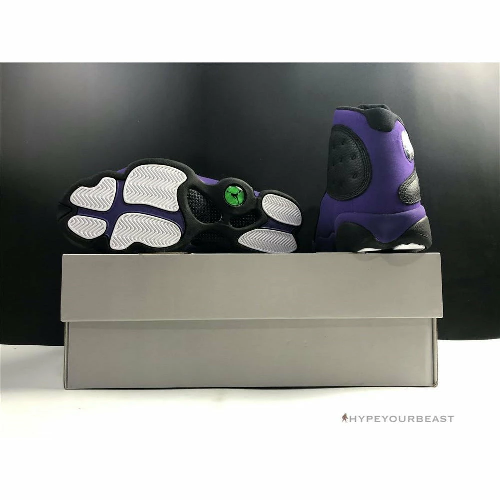 Air Jordan 13 Black / Purple