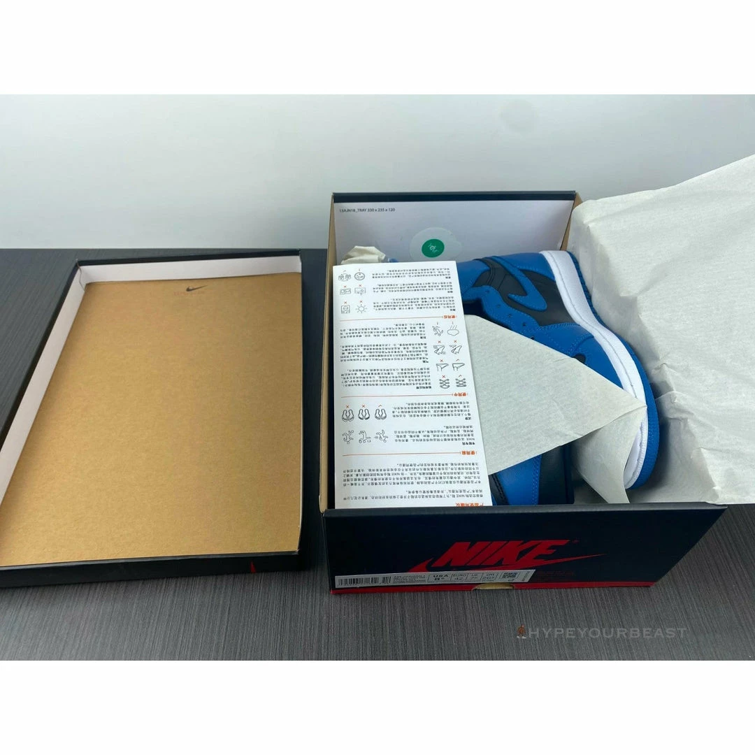 HypeYourBeast Air Jordan 1 Retro High OG ‘Dark Marina Blue’