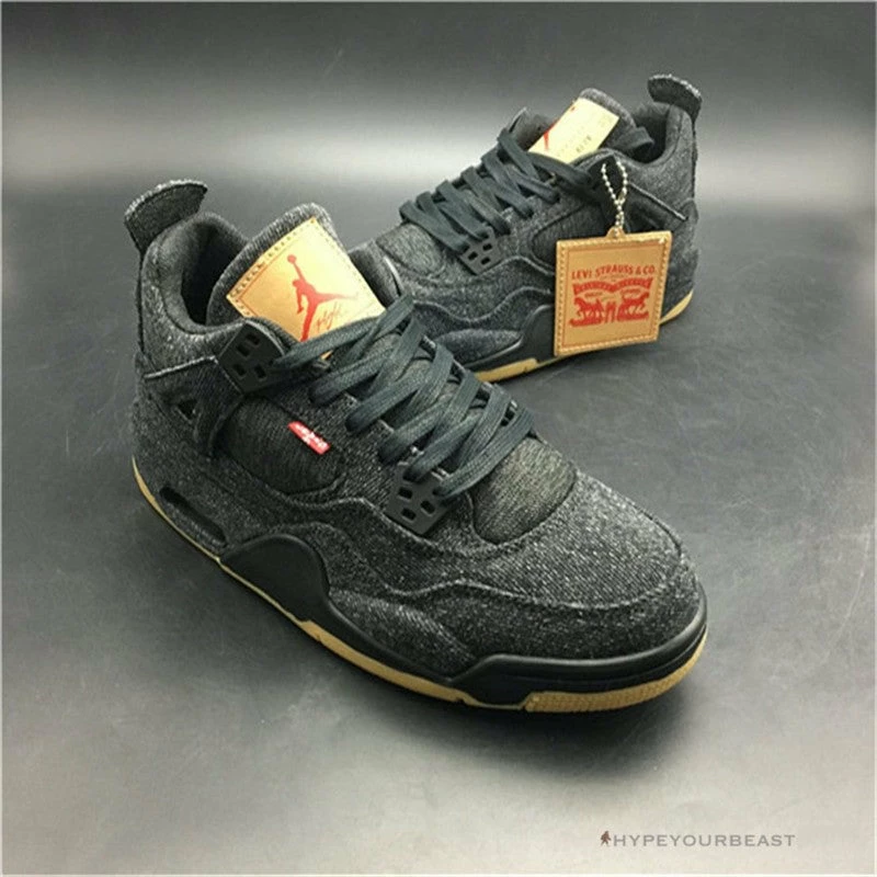 jordan 4 x L*v*s black