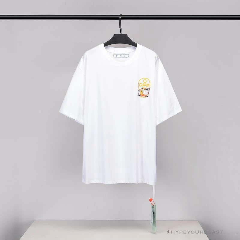 T-Shirts OFF-WHITE Hawaiian Cow Arrow Tee Shirt “WHITE’