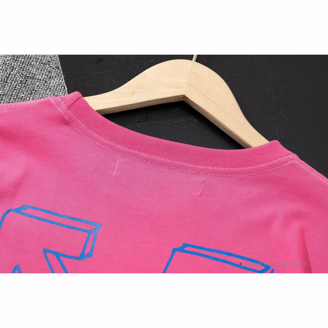 T-Shirts OFF-WHITE Tropical Landscape Tee Shirt ‘PINK’