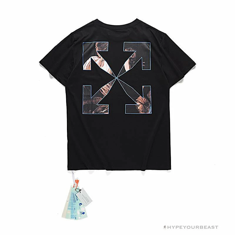 OFF-WHITE New Limited Religious Tee Shirt ‘BLACK’