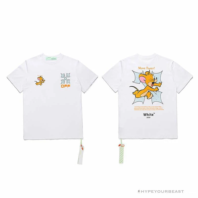 T-Shirts OFF-WHITE Handsome Jerry Arrow Tee Shirt ‘WHITE’