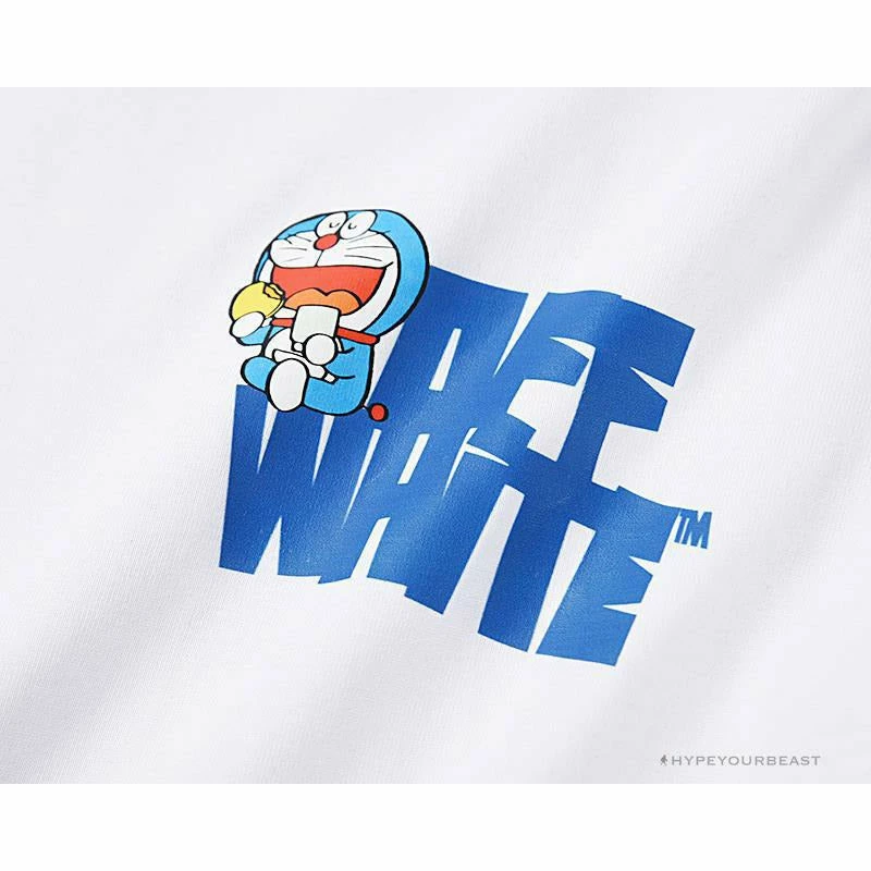 OFF-WHITE Doraemon Stereo Arrow Tee Shirt WHITE T-Shirts