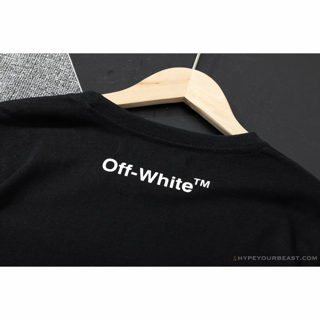 OFF-WHITE Classic Mona Lisa Print Tee Shirt ‘BLACK’