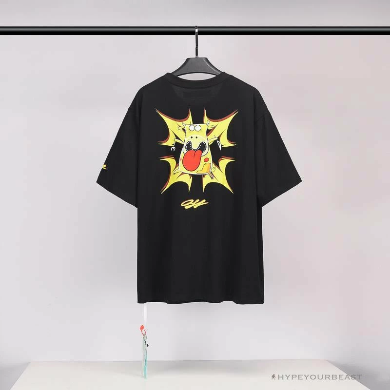 OFF-WHITE Dimensional Arrow Angry Calf Tee Shirt ‘BLACK’