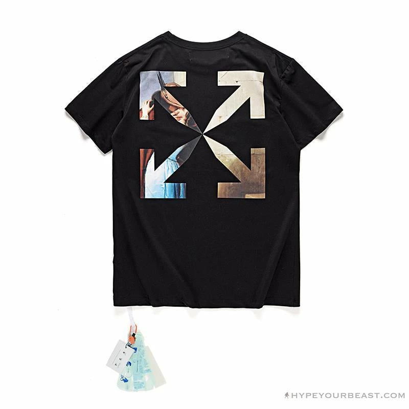 T-Shirts OFF-WHITE The Kiss Tee Shirt ‘BLACK’