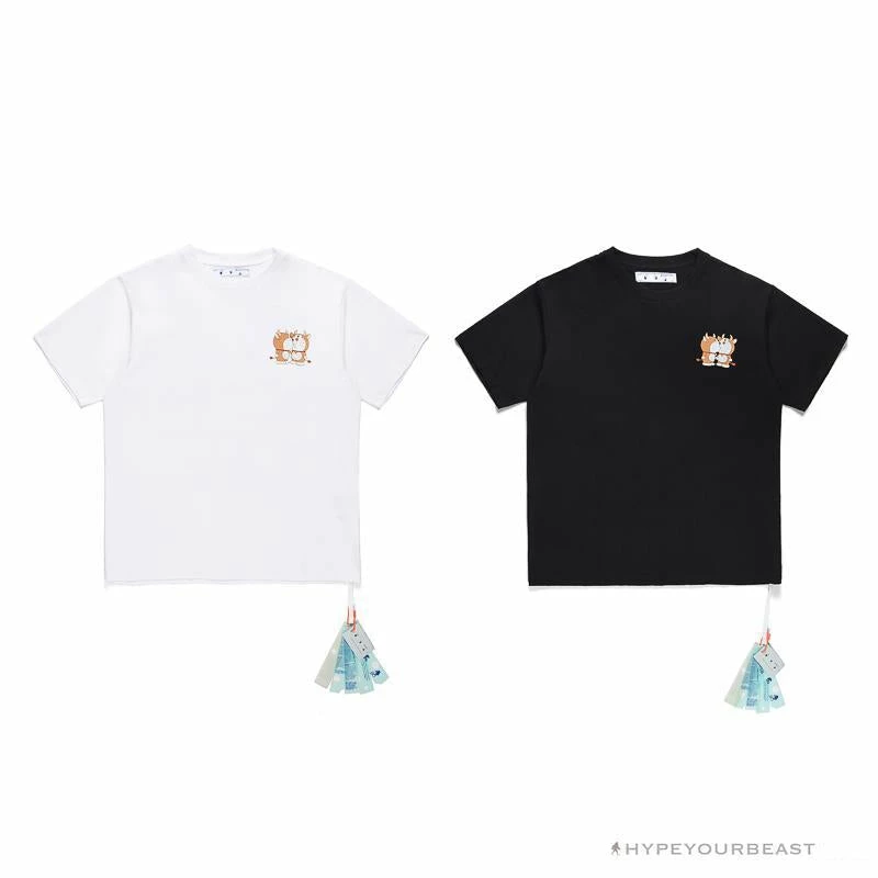 OFF-WHITE Year Of The Ox Doraemon Arrow Tee Shirt ‘WHITE’