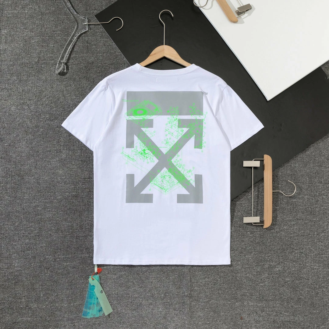 OFF-WHITE Mechanical Style ‘WHITE’ Tee Shirt T-Shirts