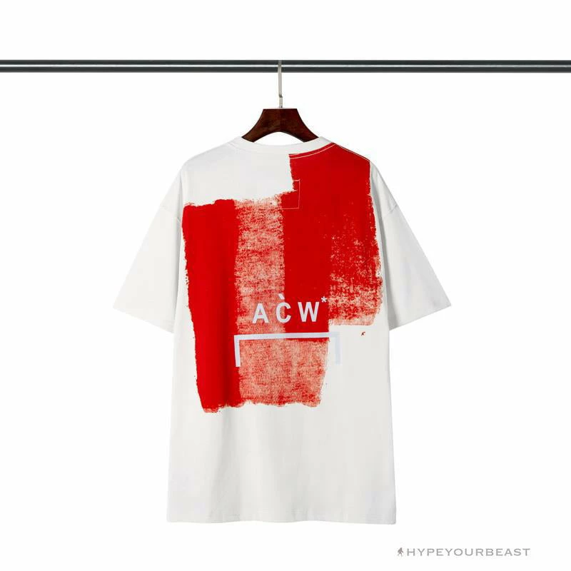 OFF-WHITE ACW Digital Print Tee Shirt ‘WHITE’