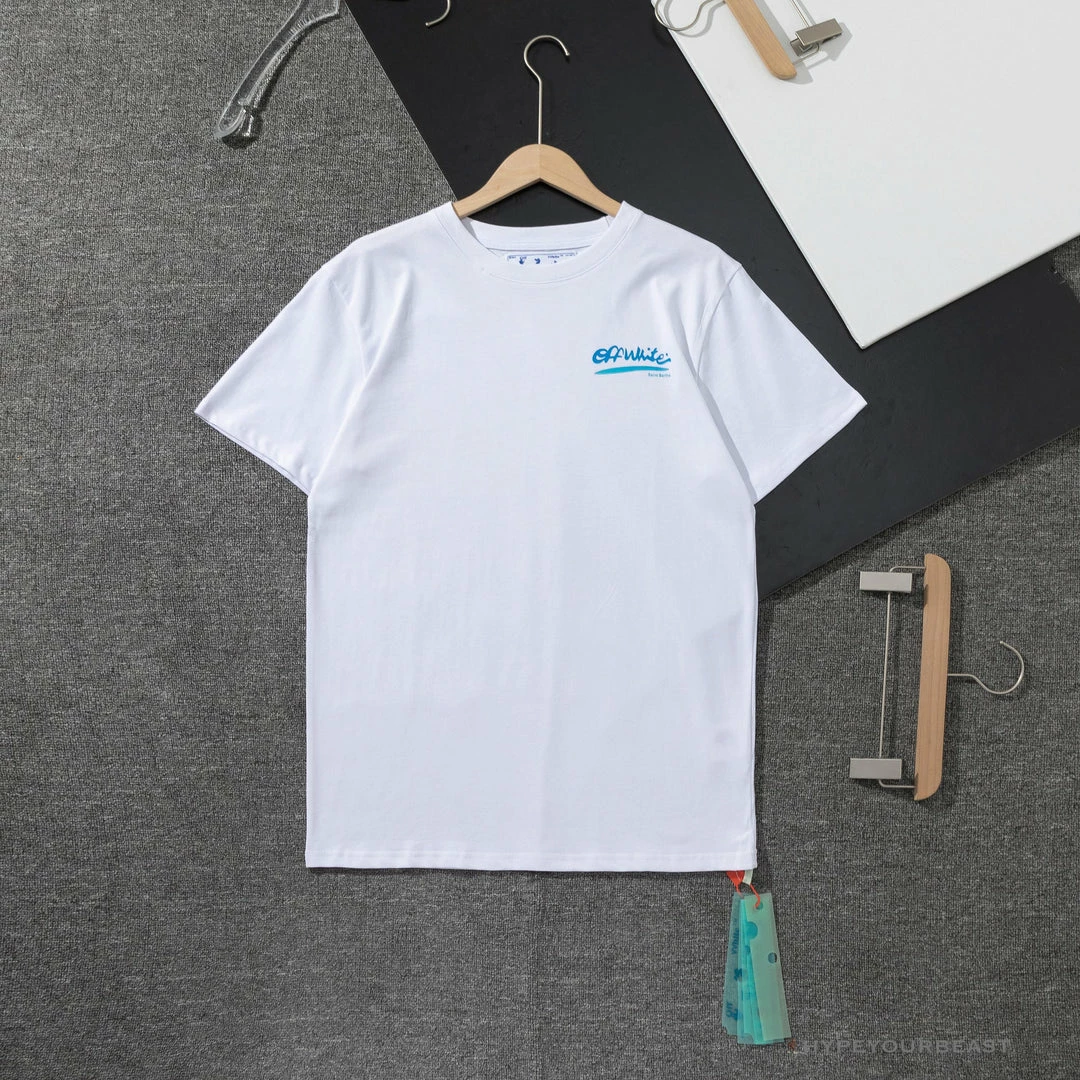 OFF-WHITE Tropical Landscape Tee Shirt ‘WHITE’ T-Shirts
