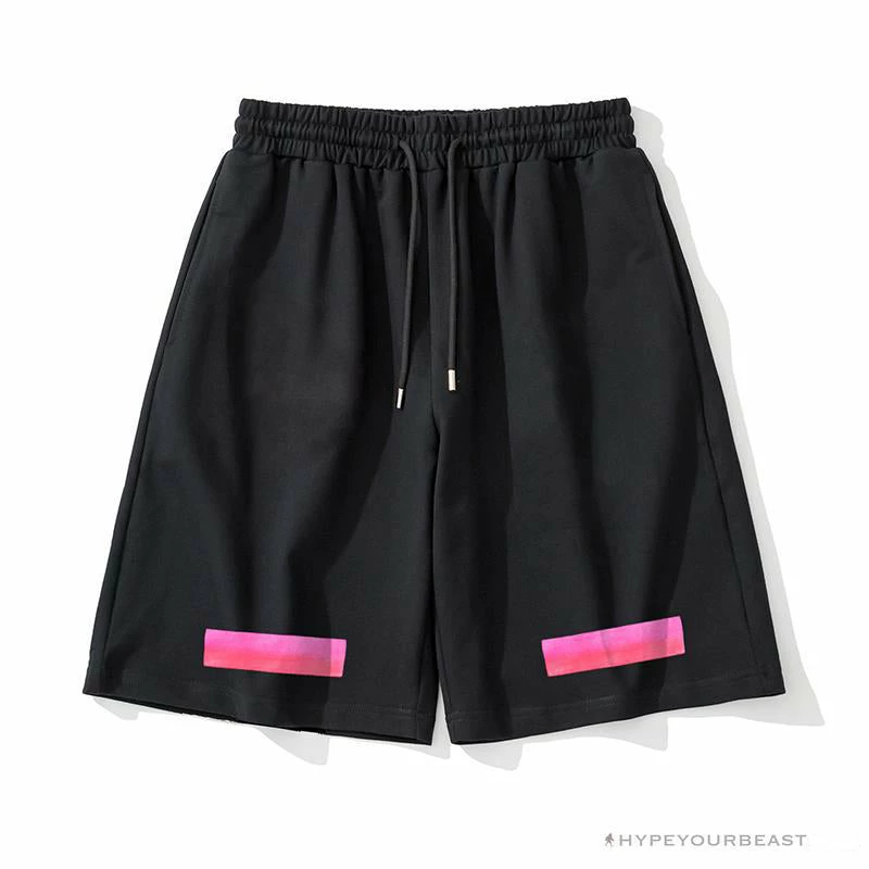 Pants OFF-WHITE Gradient Series Shorts ‘BLACK’