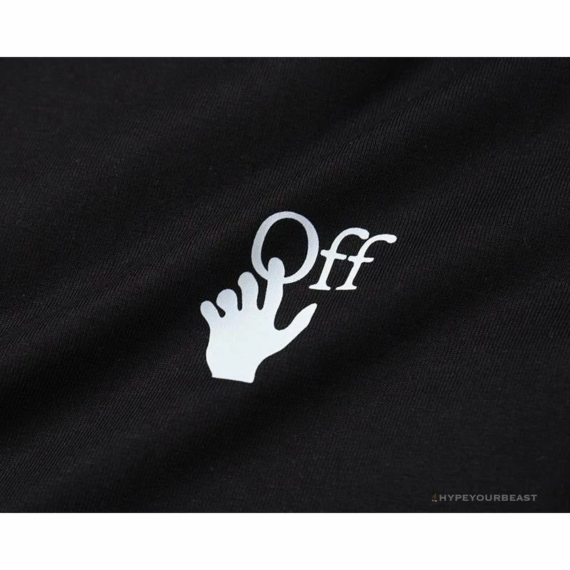 OFF-WHITE Graffiti Letter Doraemon Tee Shirt ‘ BLACK’ T-Shirts