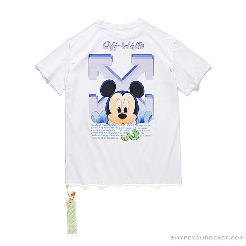 OFF-WHITE Disney Spring X Summer Mickey Arrow Tee Shirt ‘WHITE’