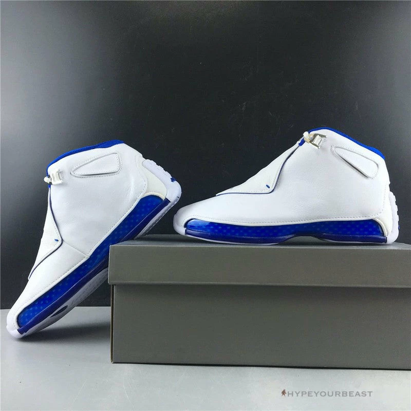 HypeYourBeast Air Jordan 18 Retro ‘White Sport Royal’