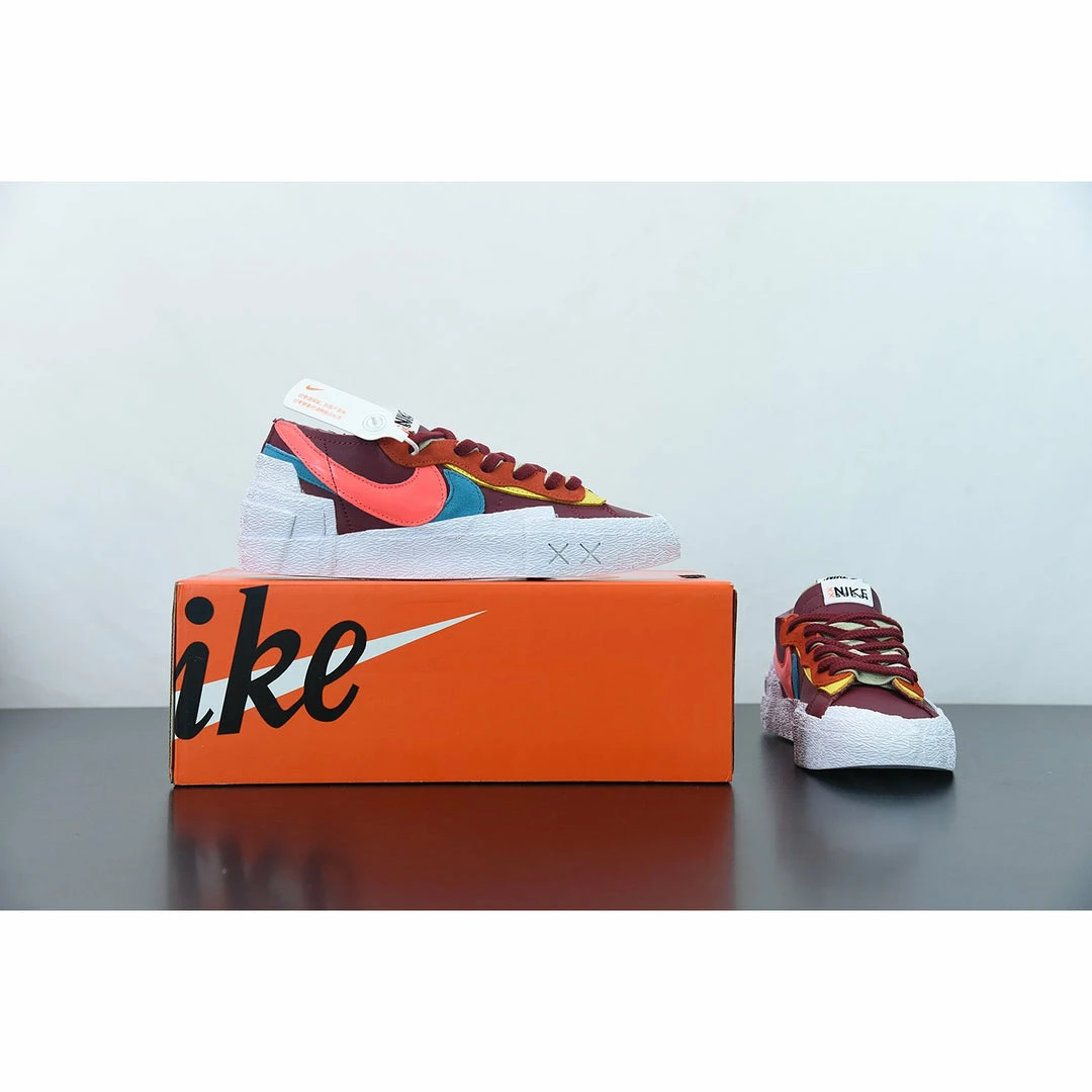 HypeYourBeast Nike Blazer Low Sacai KAWS Red