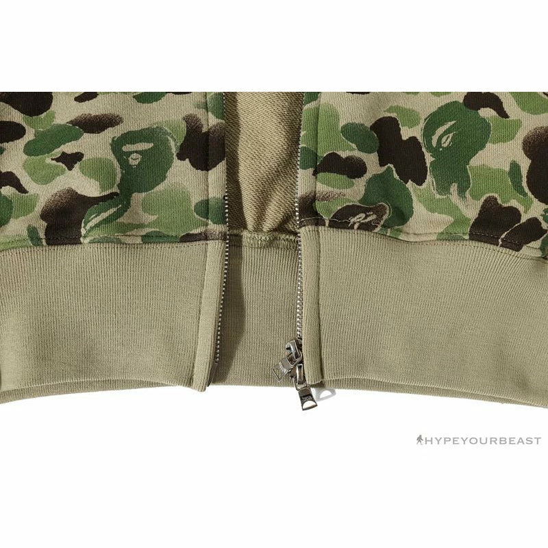 Clothes BAPE Chinese Style Ink Camouflage 10th Anniversary Limited Hoodie ‘GREEN’