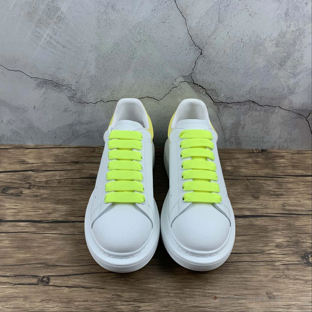 HypeYourBeast Alexander McQueen White / Highlighter Yellow A. Mcqueen