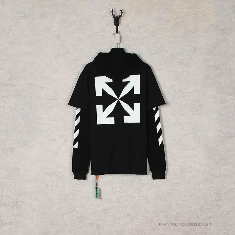 HypeYourBeast Off White Hoodie Mona Lisa Hoodies & Jackets