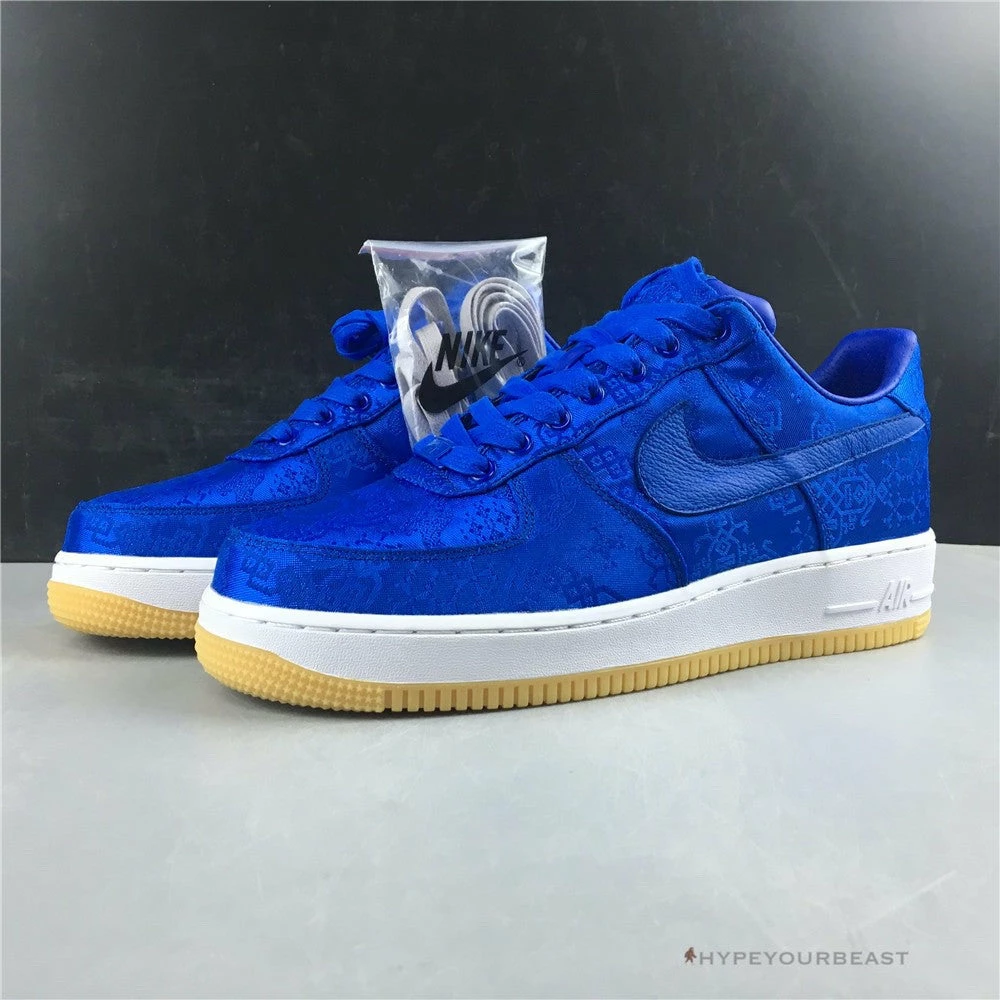 Nike Air Force 1 X Clot “Blue Silk”