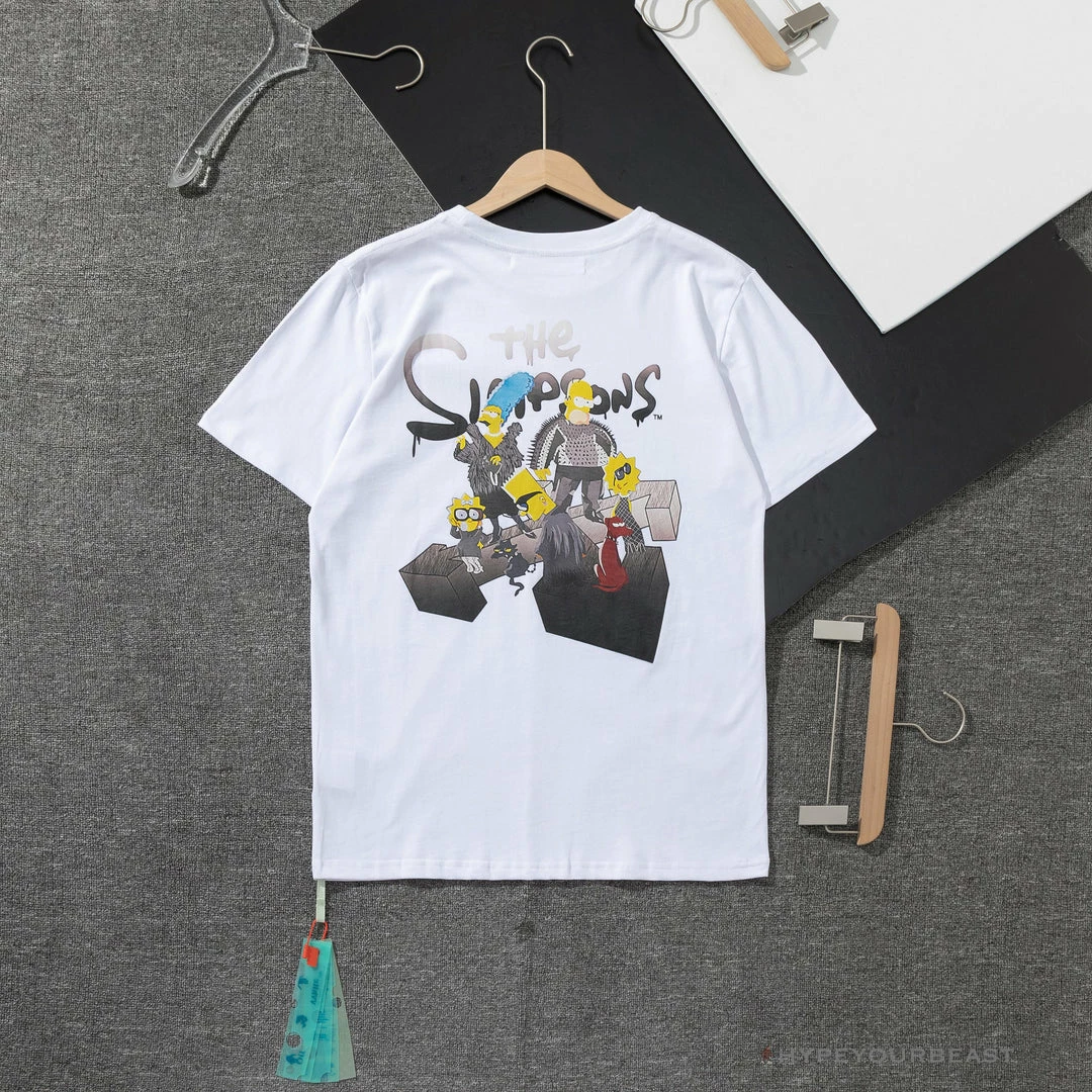 T-Shirts OFF-WHITE The Simpson Tee Shirt ‘WHITE’
