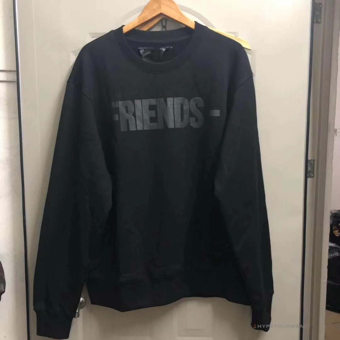 HypeYourBeast Shirts Vlone Black Shirt – Black