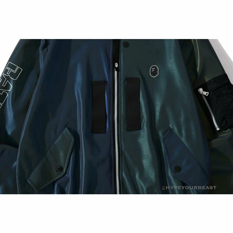 Clothes BAPE HUNTING Aurora Color Gradient Reflective Jacket
