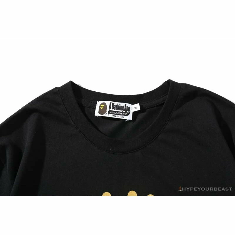 BAPE Baby Milo Owl Bronzing Tee Shirt ‘BLACK’