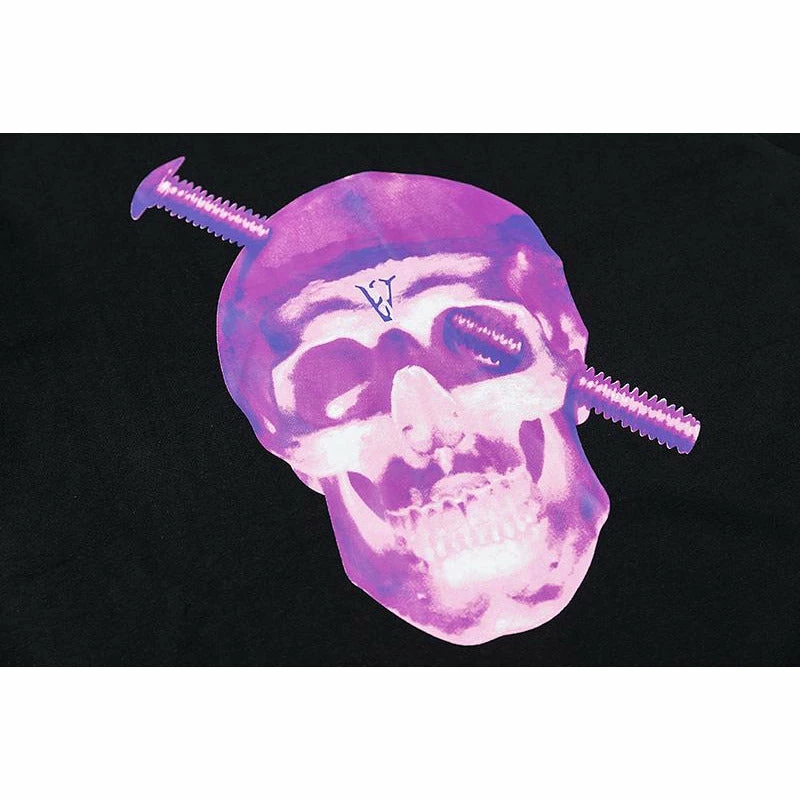 HypeYourBeast Vlone Purple Screwhead Tee Shirt