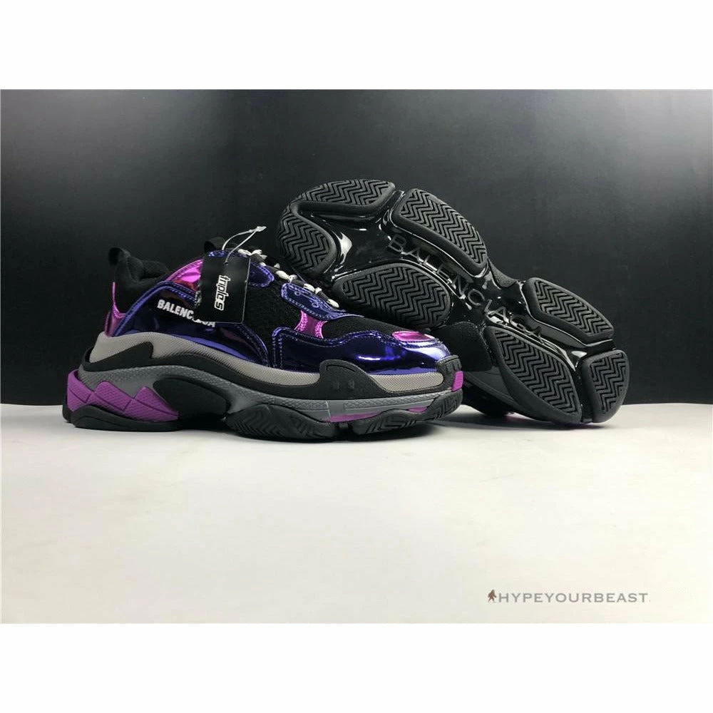 Ba*len*cia*ga triple s purple / pink