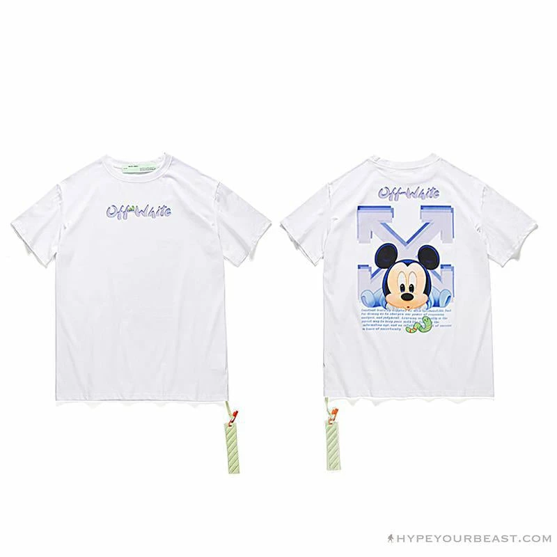 OFF-WHITE Disney Spring X Summer Mickey Arrow Tee Shirt ‘WHITE’